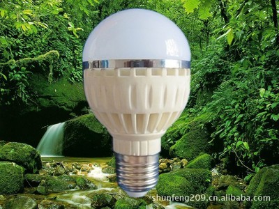 【工厂生LED室内照明、LED球泡灯5W、声控球泡灯】价格,厂家,图片,LED球泡灯,深圳市中祥新科技-