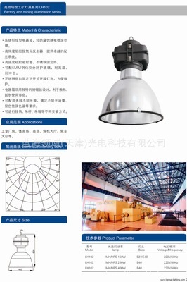 【工厂灯 工矿灯 高效场馆灯具 高天棚灯】价格,厂家,图片,工矿灯具,蓝海领域(天津)光电科技-